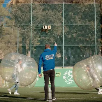 Partido de 1 hora de Fútbol Burbuja desde Caldes de Montbui, Barcelona