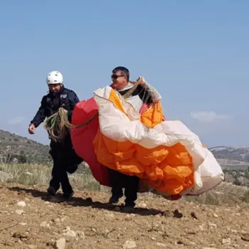 Curso de toma de contacto de parapente en Málaga
