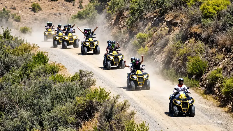 Ruta en quad por la Sierra de Mijas de 3 horas