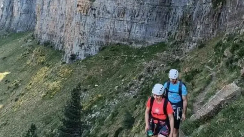 Vía Ferrata Sorrosal (Experto) + Vía Ferrata Escuacho (Intermedio)