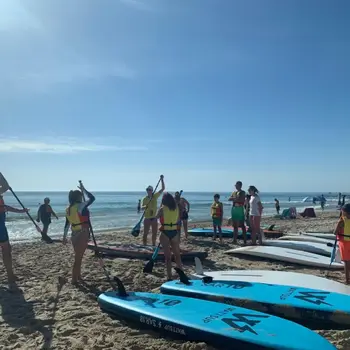 Alquiler de paddlesurf en la Playa de las Higuericas en Torre de la Horadada, Alicante