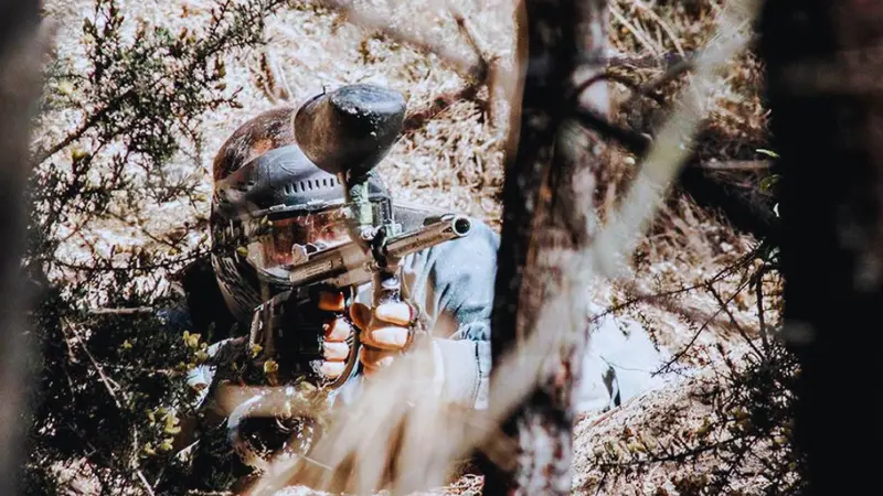 Paintball infantil en Follente