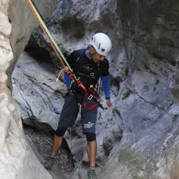 Barranquismo acuático en Pozo de las Palomas desde Utrillas, Teruel