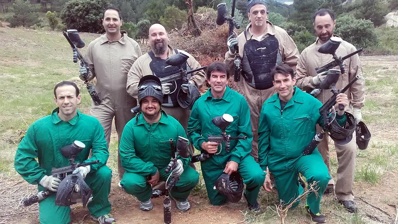 Paintball adulto en Fuenmayor, La Rioja