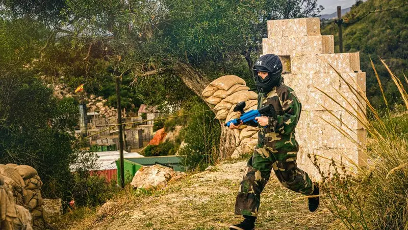 Paintball para todas las edades cerca de Antequera, en Cerro Gordo
