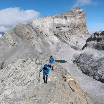 Barranco del Sorrosal de nivel avanzado en Broto