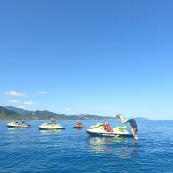 Ruta en moto de agua desde el Puerto Deportivo de San Sebastián-Donostia a Pasaia