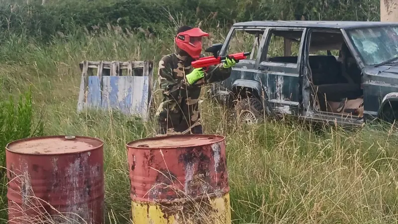 Paintball adulto en Fuenmayor, La Rioja
