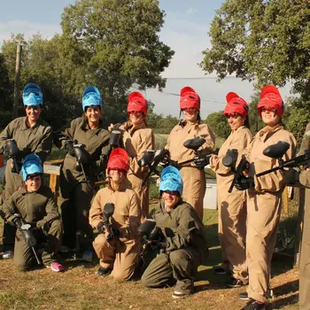 Paintball infantil en Valdecolmenas de Abajo, Cuenca