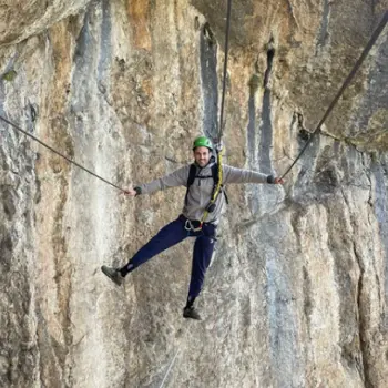 Vía Ferrata de La Hermida en Cantabria