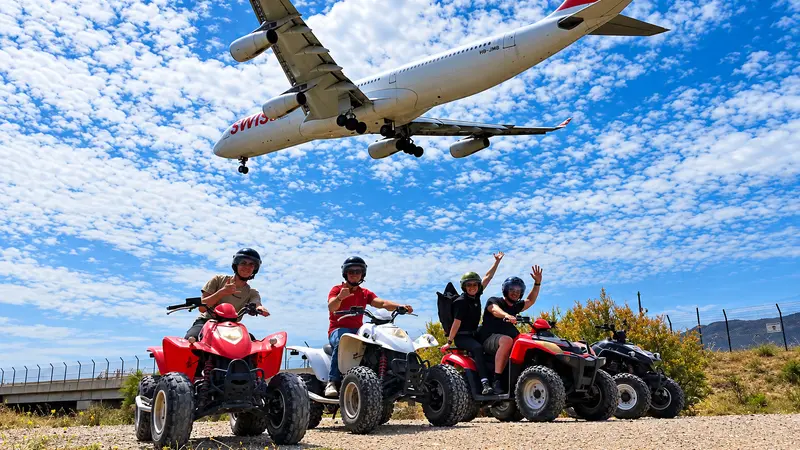 Quad tour de 3 horas por el Paraje Natural del Guadalhorce en Málaga