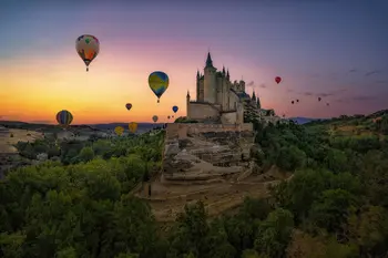 Viaje en globo en Aranjuez