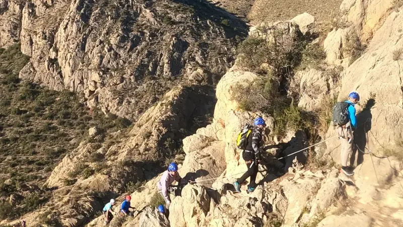 Vía ferrata de Redován nivel avanzado (K4)
