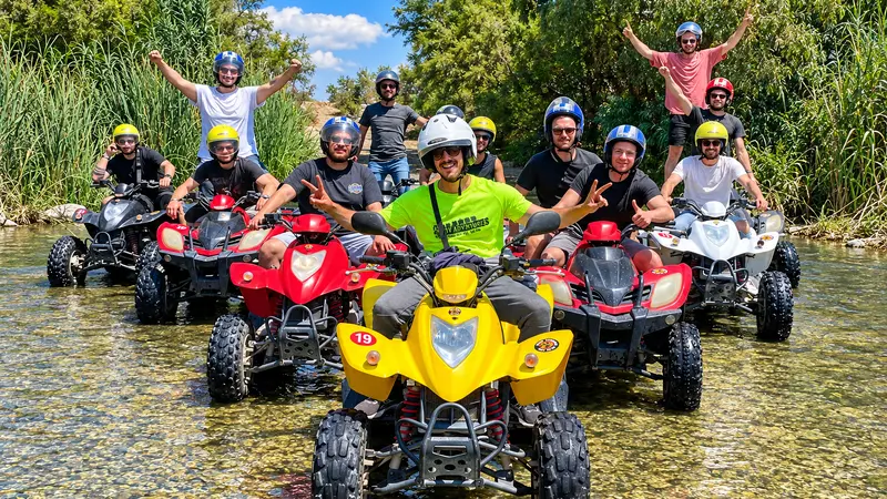 Quad tour de 3 horas por el Paraje Natural del Guadalhorce en Málaga