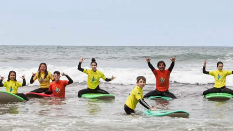 Campamento multiaventura para niños en Llanes