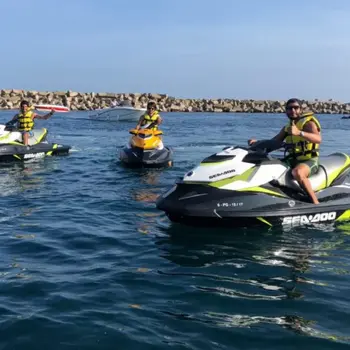 Ruta en moto de agua a la Playa de San Juan desde Alicante