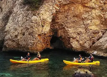 Ruta en kayak por las calas de Villajoyosa desde Playa del Torres