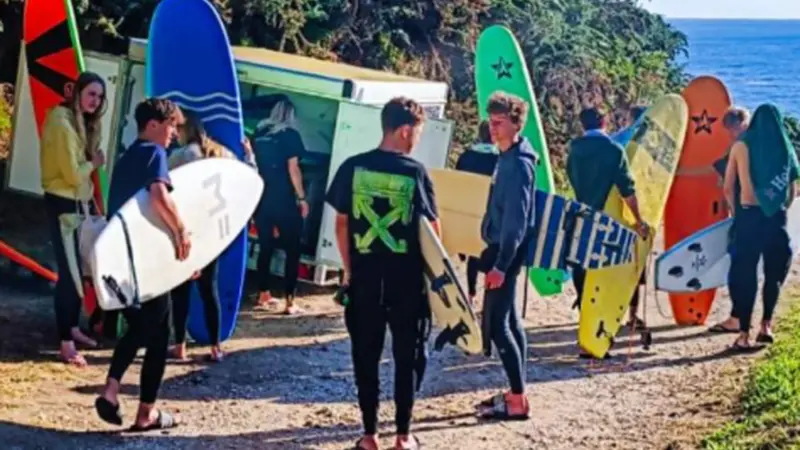 Campamento multiaventura para niños en Llanes