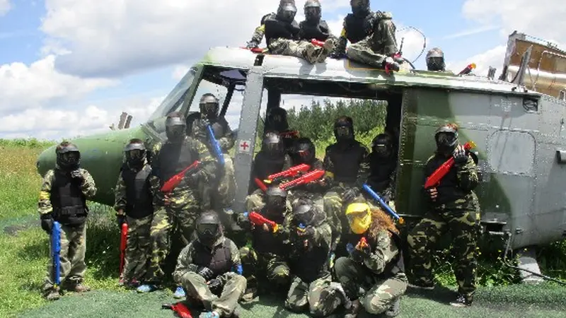 Paintball en Amorebieta cerca de Bilbao