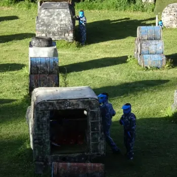 Paintball adulto en Galarreta (San Millán), Álava