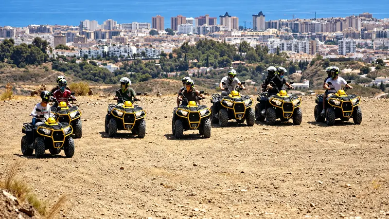 Ruta en quad por la Sierra de Mijas de 2 horas