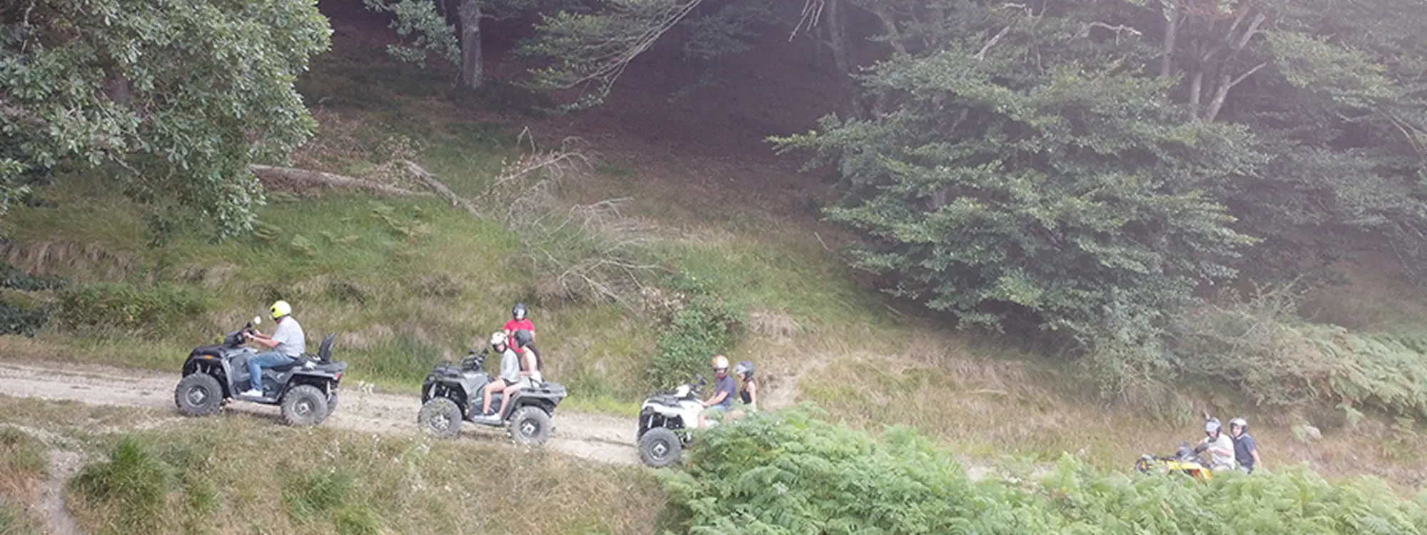Ruta en quad por Belate y Arañotz desde Arraitz-Orkin