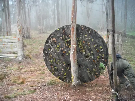 Paintball para adultos en A Zapateira