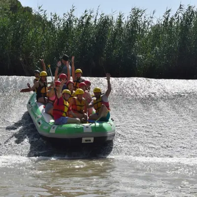 Rafting por el tramo más largo y divertido del río Segura con picnic y bebidas