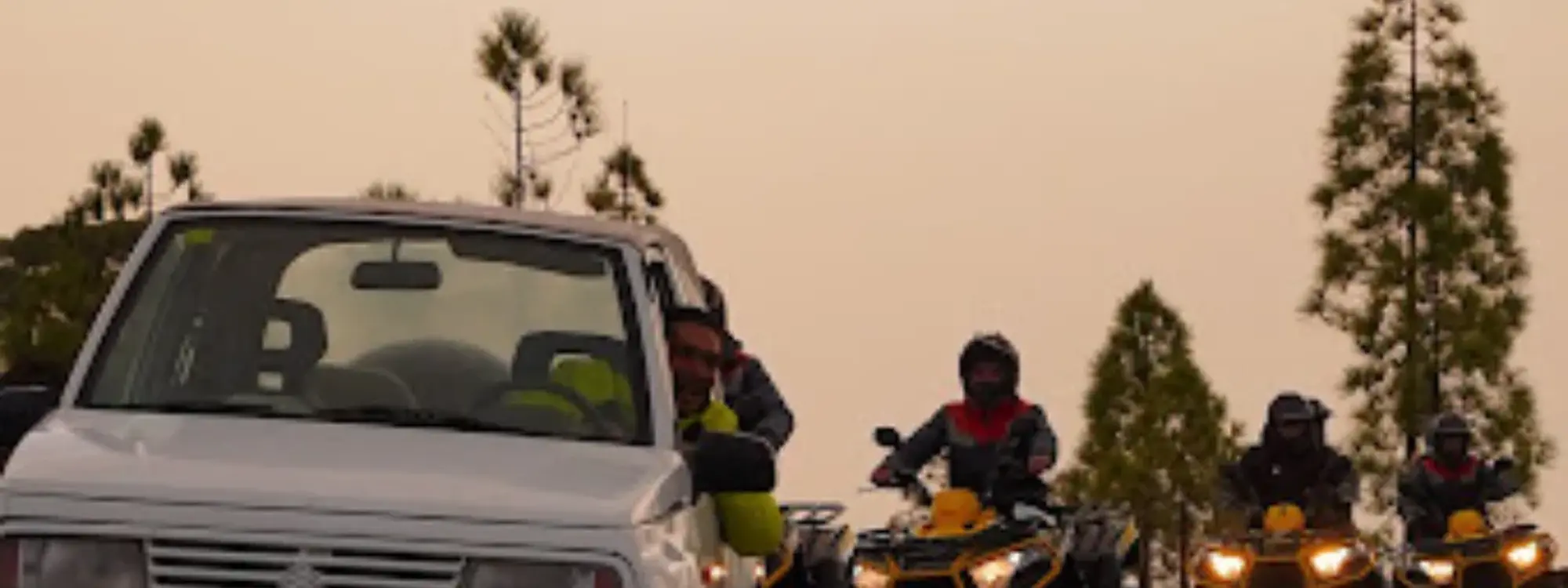 Ruta en quad entre bosques por el lado más emocionante del Teide