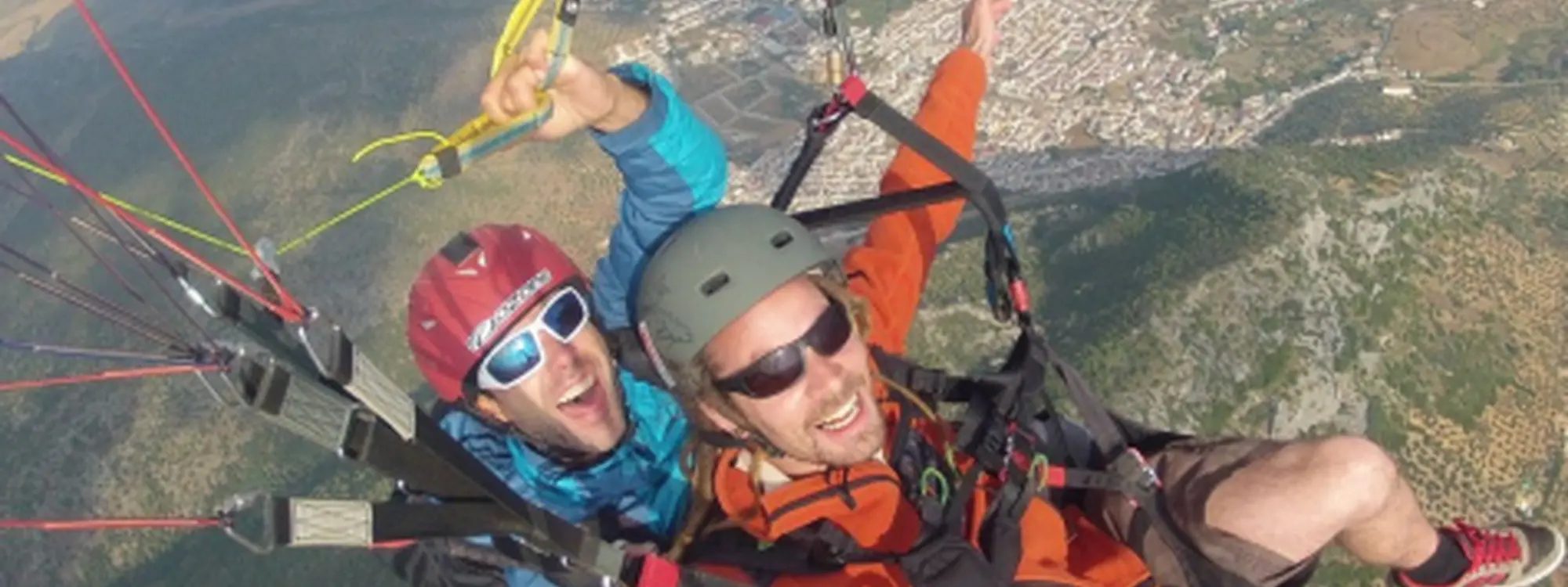 Vuelo en parapente biplaza en Algodonales