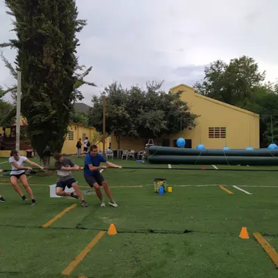 Gymkhana con Bubble y Nerf infantil en Barcelona