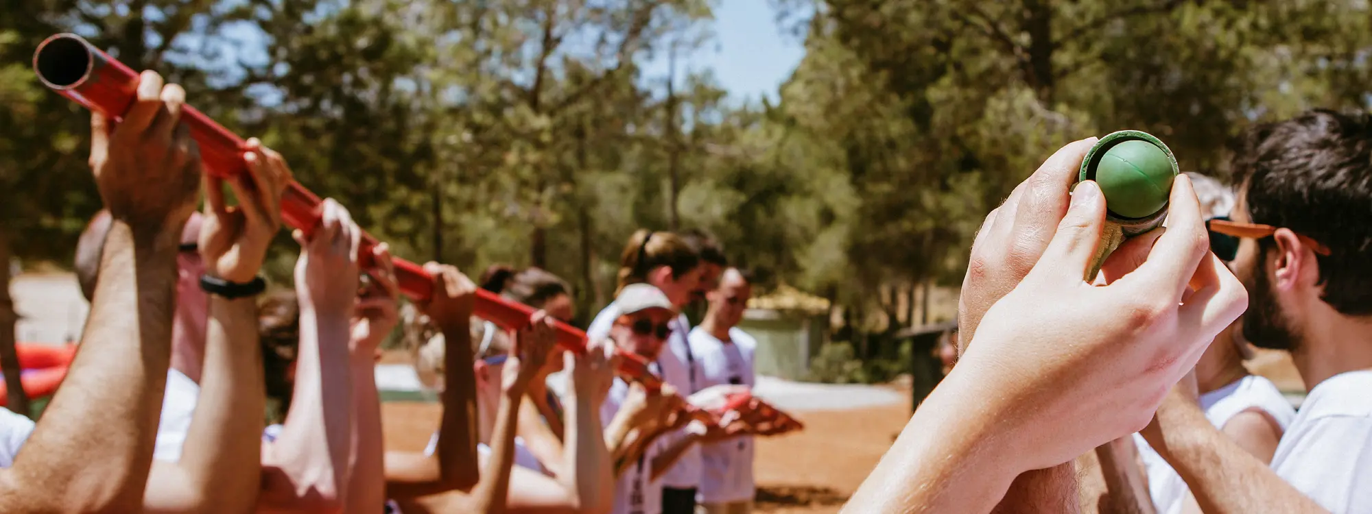 Gymkana y retos en equipo para niños en Estivella
