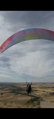 Bautismo de vuelo en parapente en La Muela de Alarilla