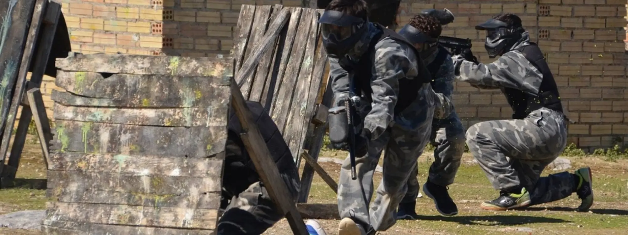 Paintball para todas las edades cerca de Antequera, en Cerro Gordo