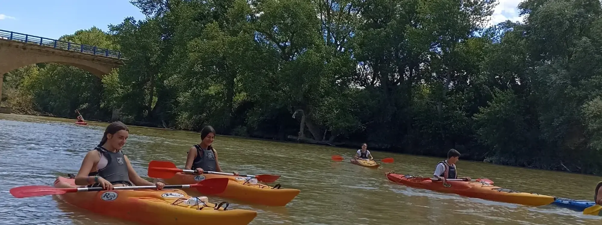 Ruta circular en kayak por el Ebro desde Briñas o San Vicente