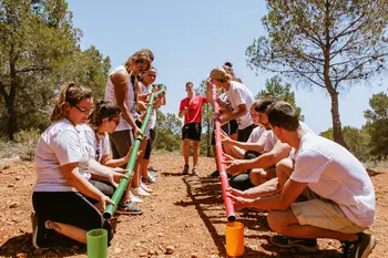 Gymkana y retos en equipo para niños en Estivella