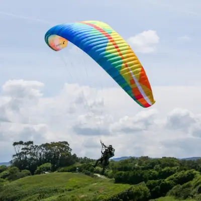 Vuelo en parapente biplaza en la Costa Alicantina desde Santa Pola