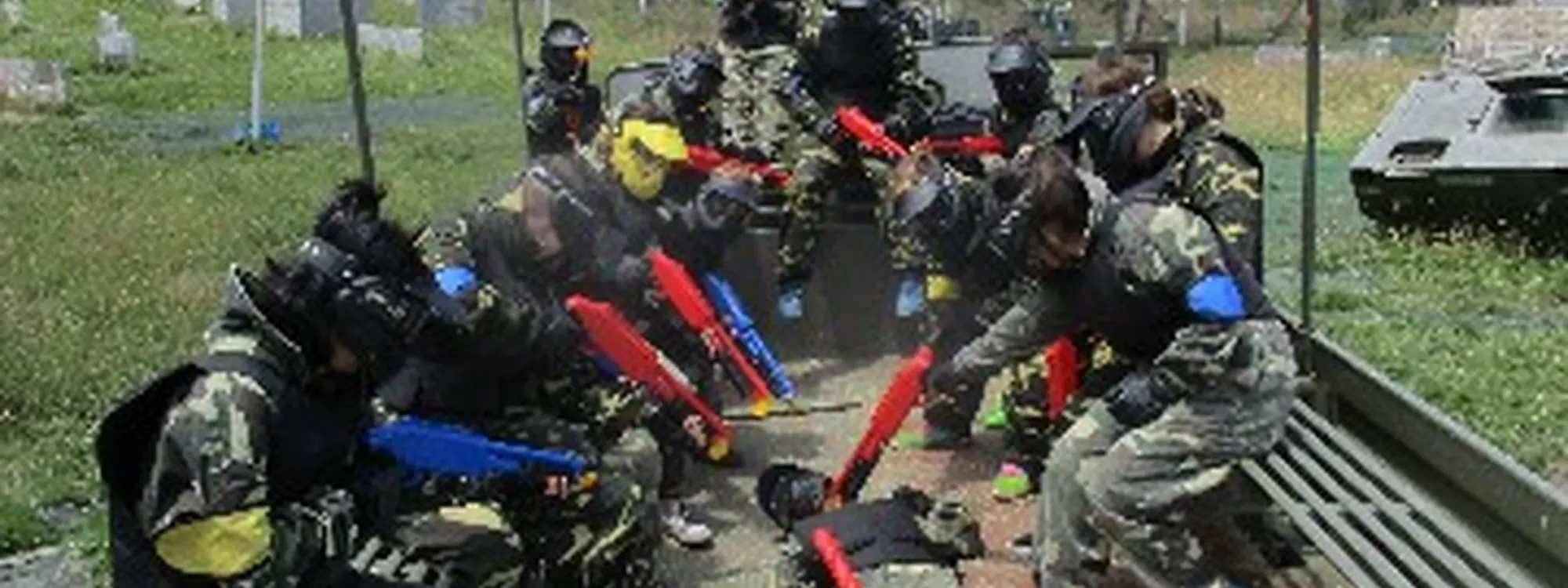 Paintball infantil en Amorebieta cerca de Bilbao