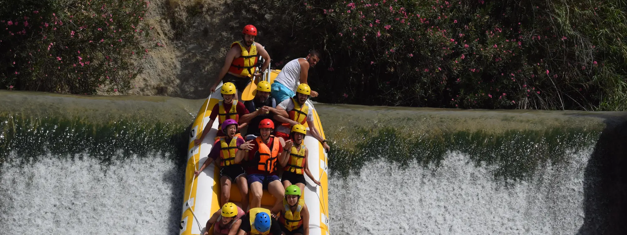 Rafting en Blanca con paella junto al río Segura