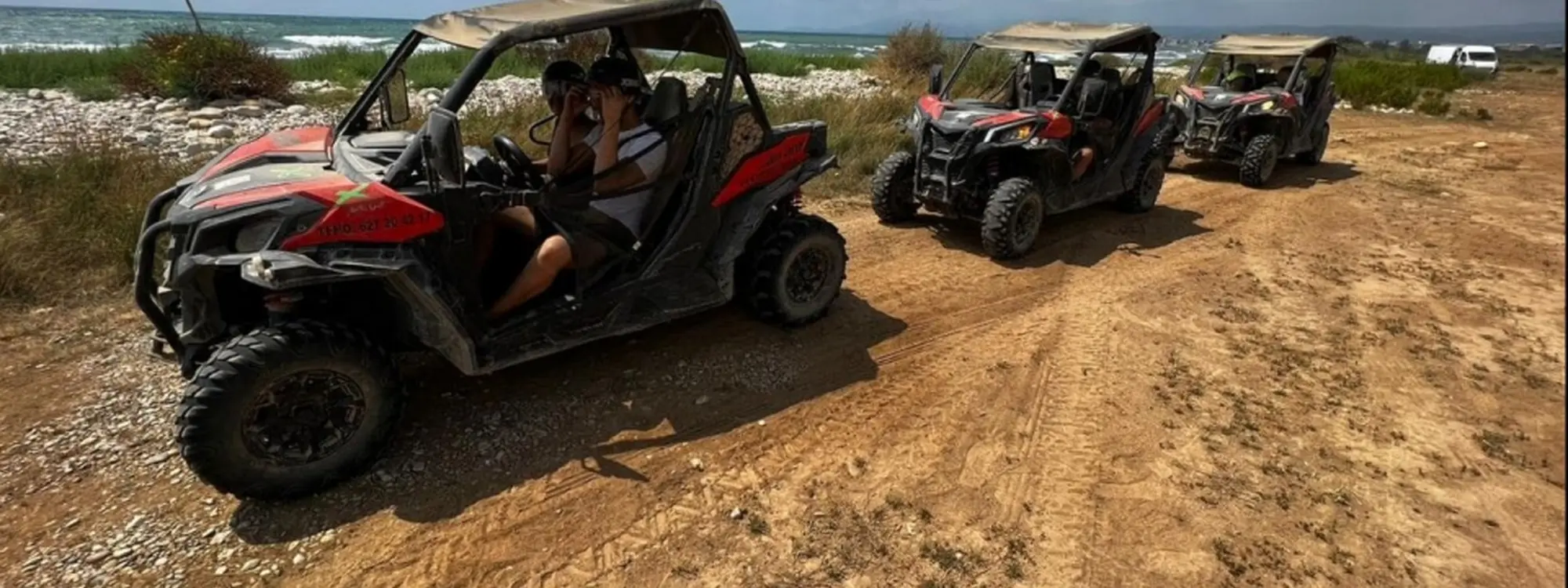 Ruta en buggy en Alcossebre desde el Puerto Deportivo