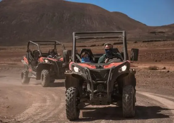 Ruta en buggy Premium Can-Am por Corralejo
