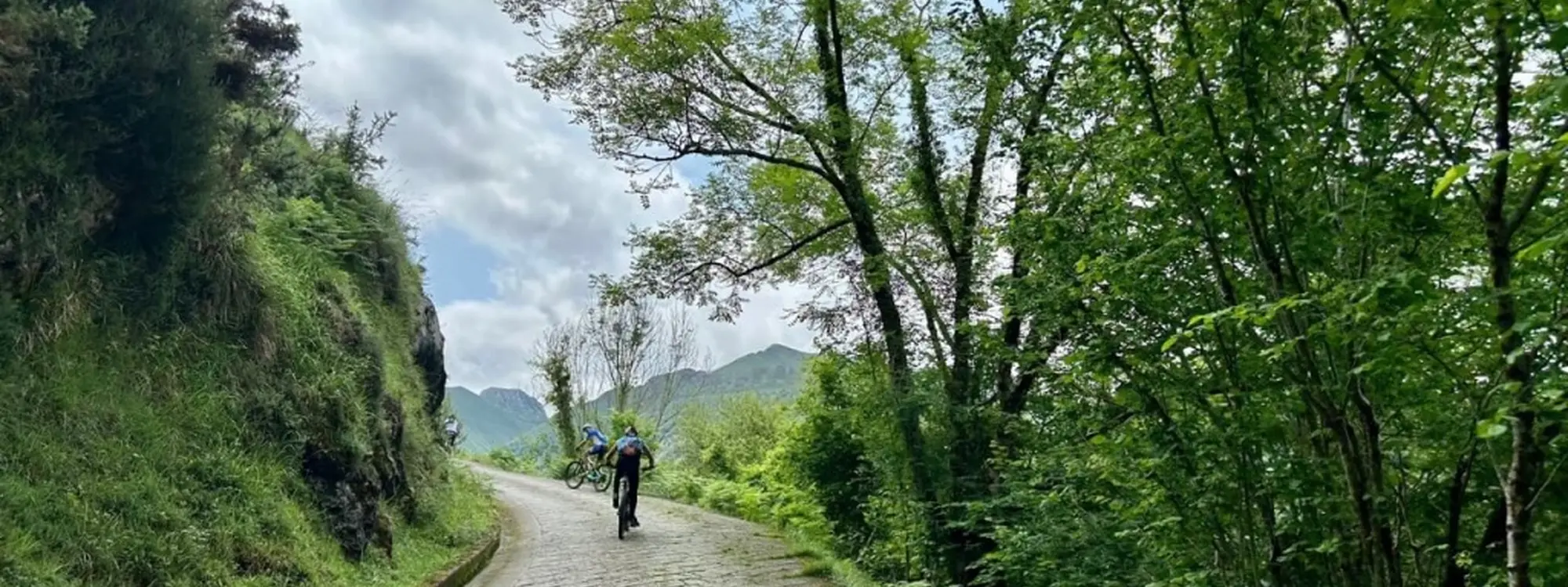 Ruta en bicicleta eléctrica desde Benia de Onís a los Lagos de Covadonga en Asturias