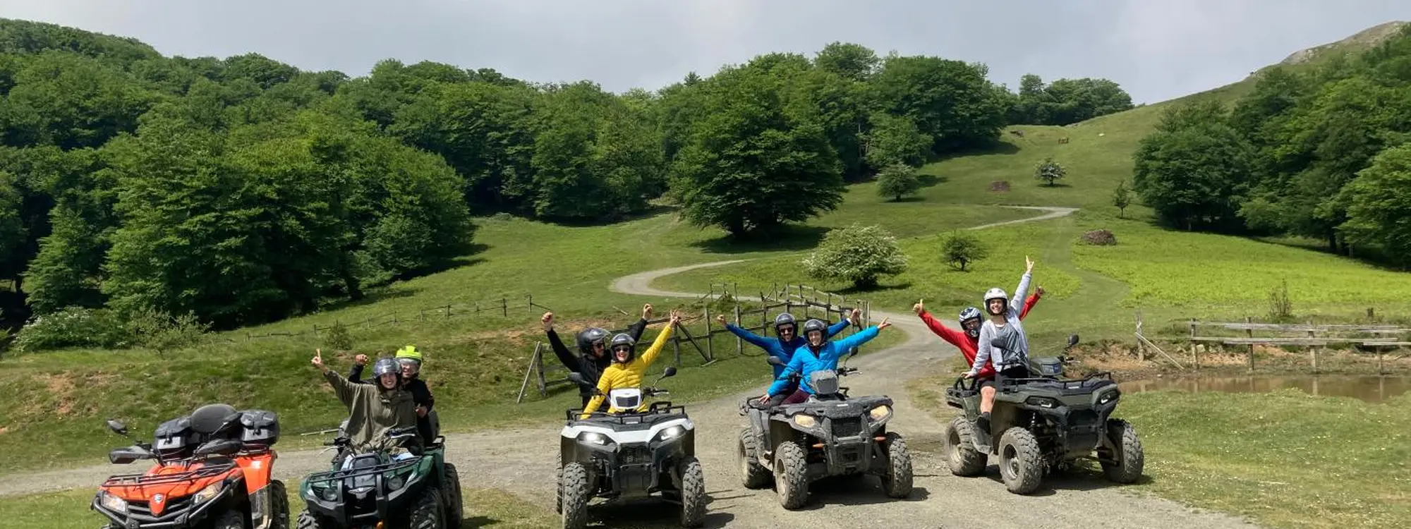 Ruta en quad por el Valle de Ultzama desde Arraitz-Orkin