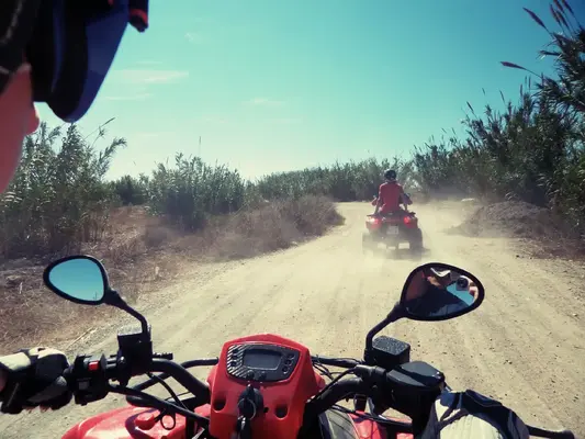Ruta en quad de 2 horas por el Guadalhorce en Málaga