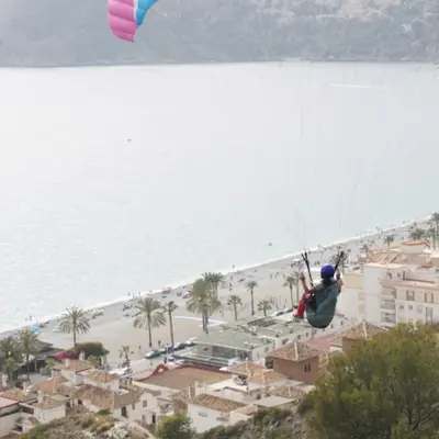Curso de progresión de parapente en Málaga