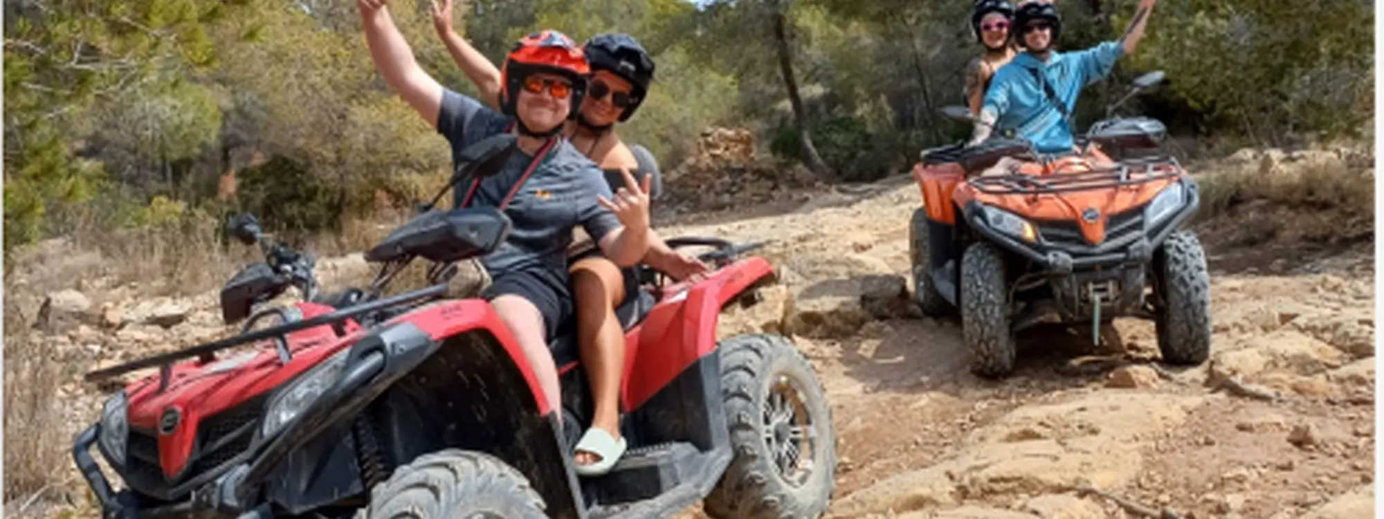 Ruta en quad de Benidorm a Finestrat por la montaña