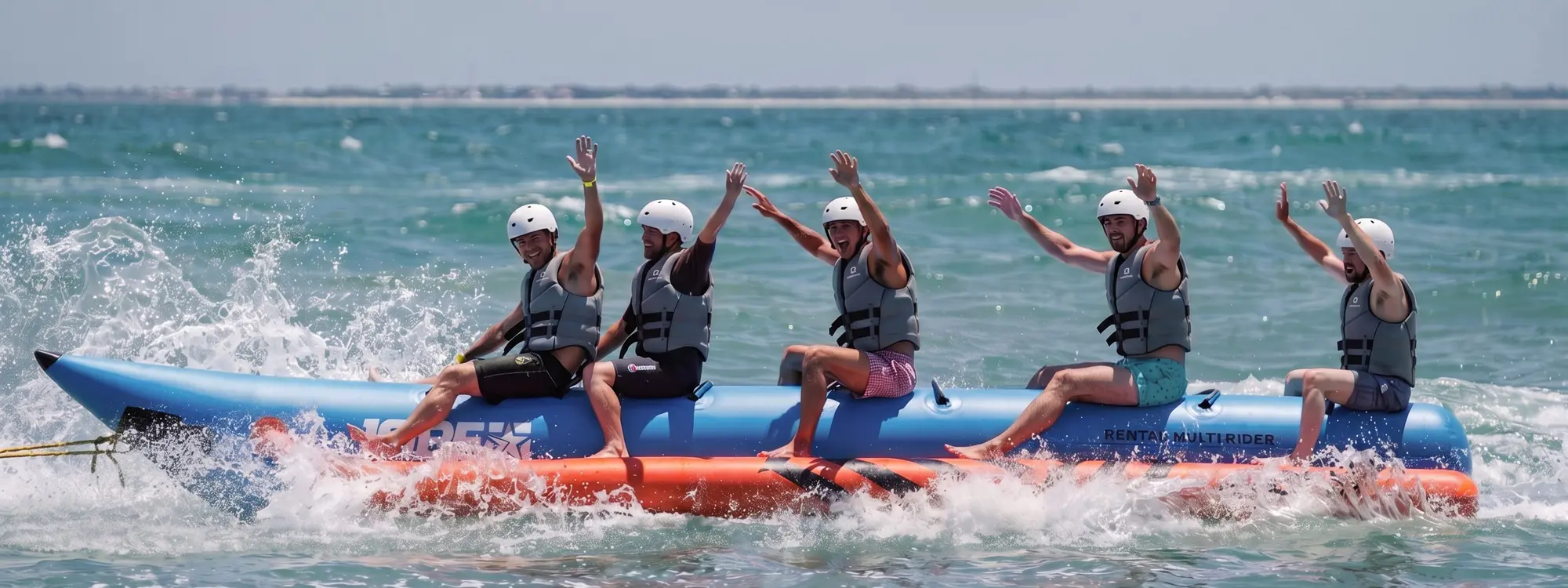Banana Boat en Sitges – Diversión en el mar para grupos
