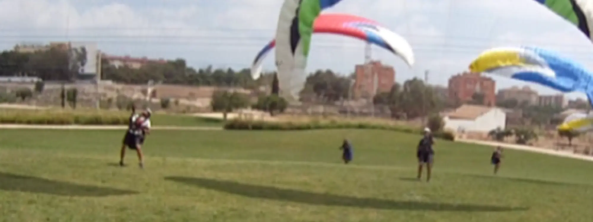 Vuelo didáctico en Parapente biplaza desde Palomaret