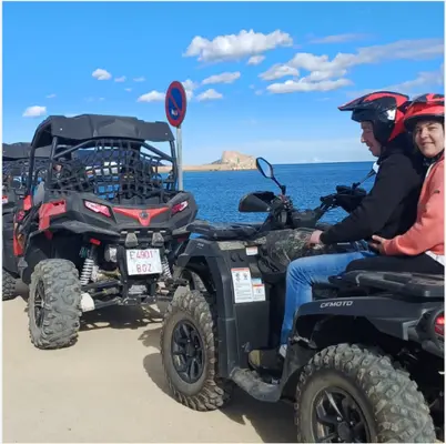 Excursión en quad de Benidorm a las Fuentes del Algar