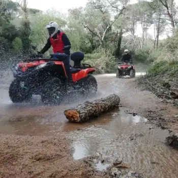 Ruta en Quad offroad al Santuario de St. Pere del Bosc